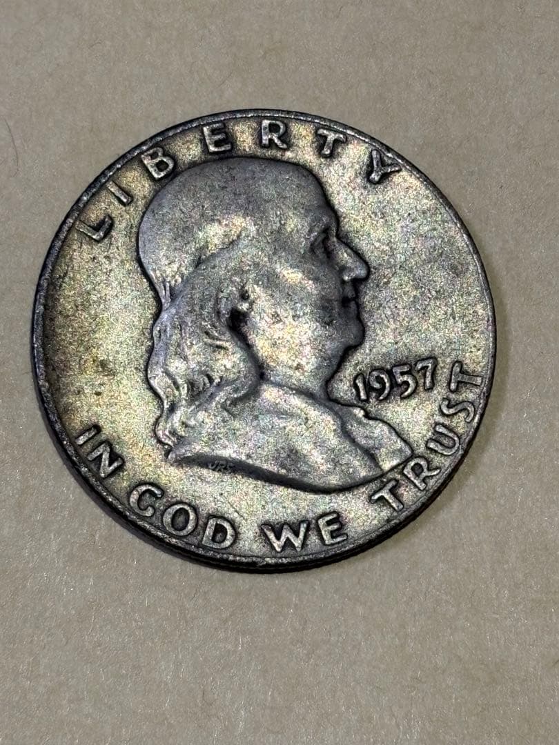 アメリカ 50セント銀貨 1964年 古銭 ハーフダラー - メルカリ