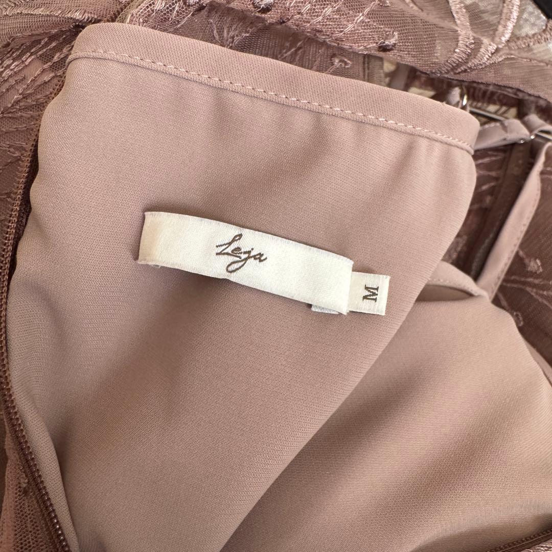 leja 刺繍 ブライダル レース ドレス M 結婚式 パーティー 即購入◎