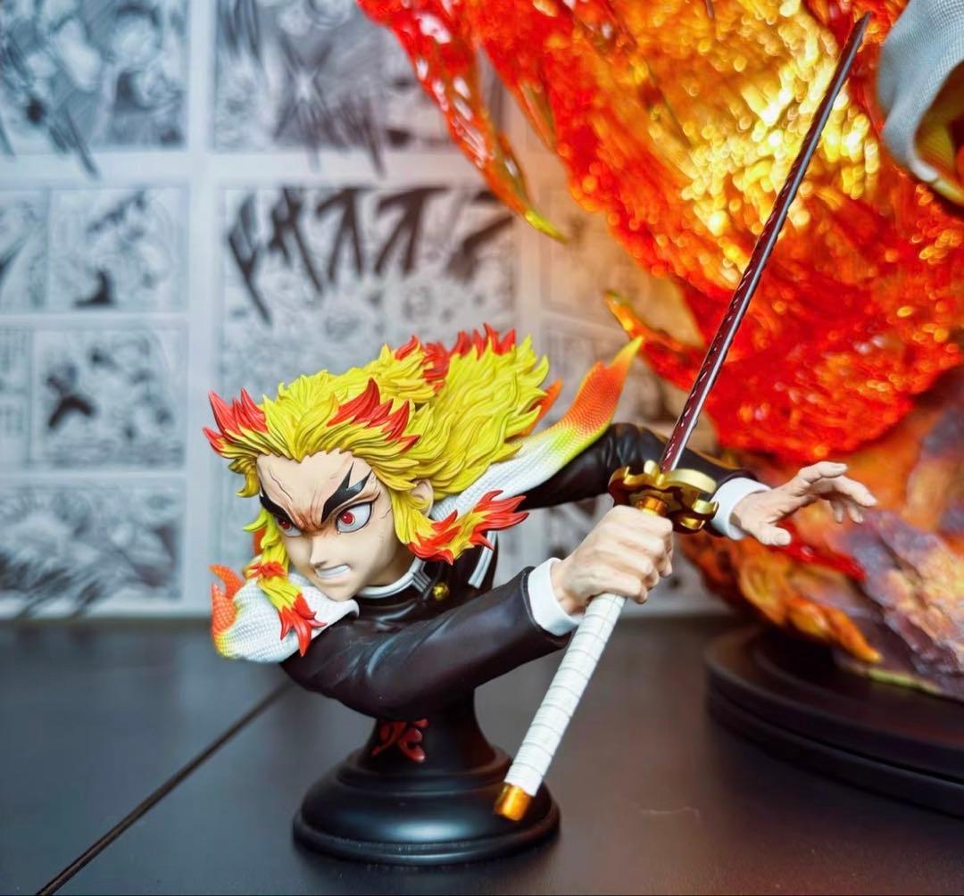 鬼滅の刃 Fantasy-STUDIO 炎柱 煉獄杏寿郎 フィギュア - メルカリ