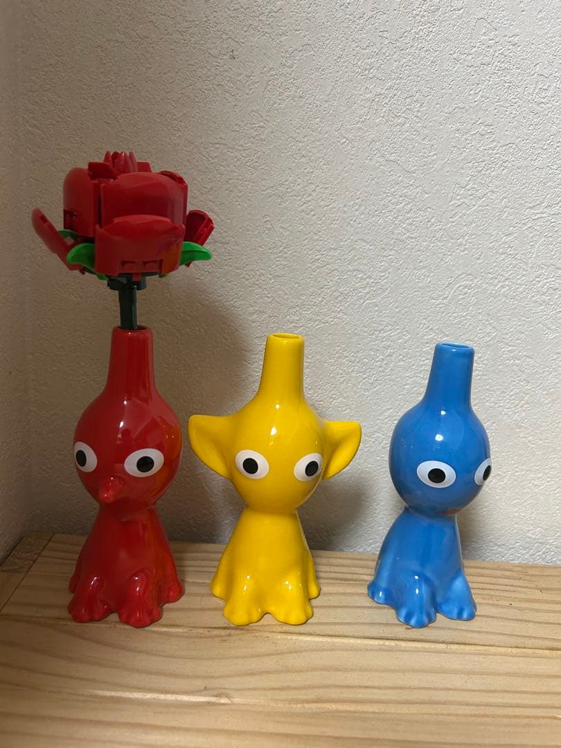 任天堂 ピクミン花瓶 ピクミン 花瓶 セット 3個セット