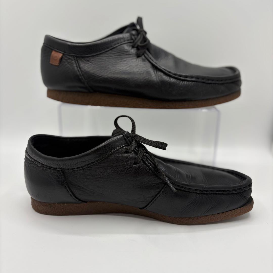 【Clarks】シェイカーⅡラン ワラビー モカシン 26.5cm 黒 軽量