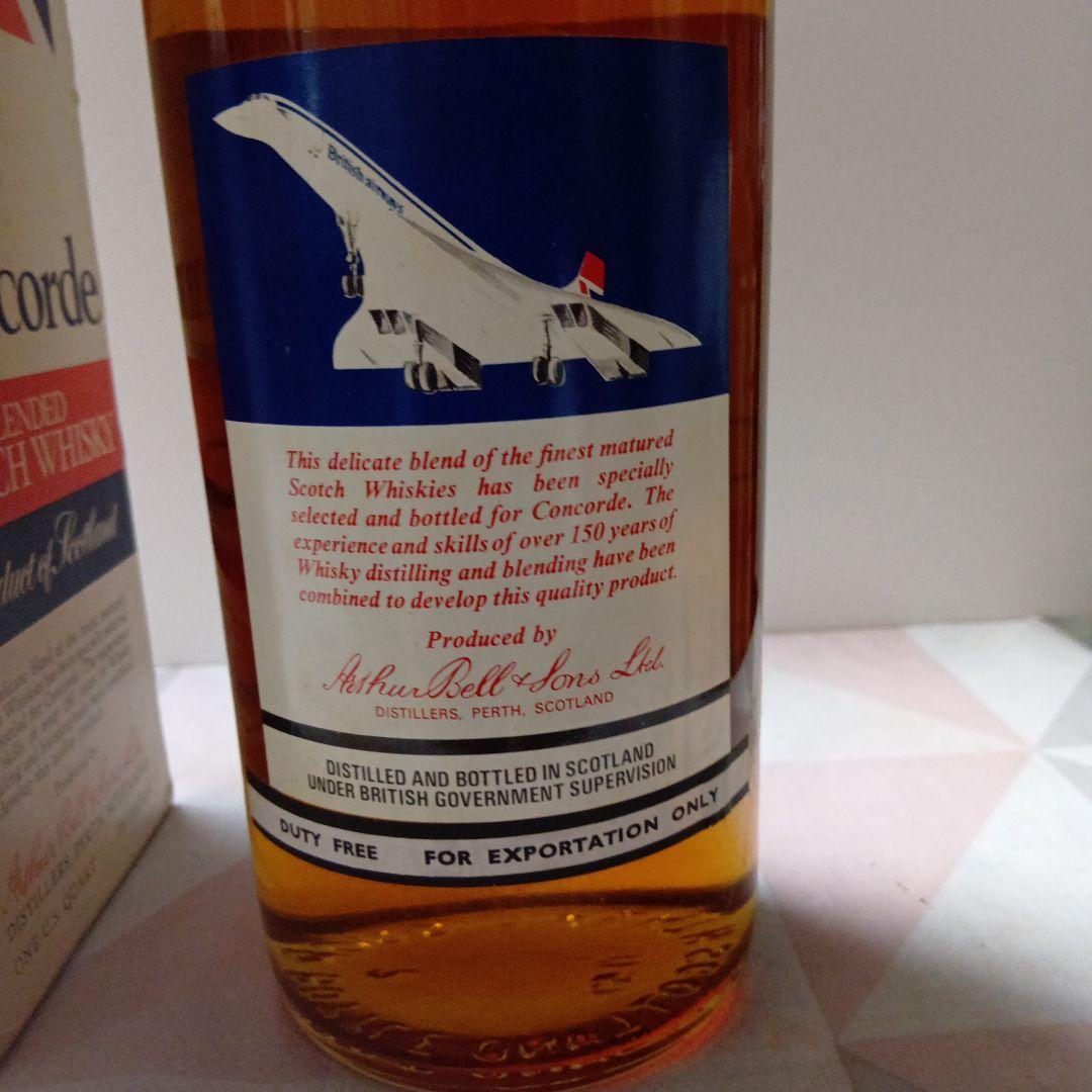 コンコルド concorde スコッチウイスキー 古酒 大西洋横断飛行飛行記念