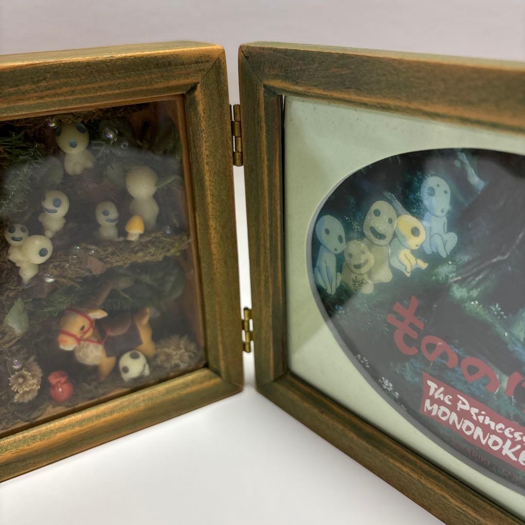 もののけ姫 コレクション フレーム ジオラマ フィギュア フォトフレーム