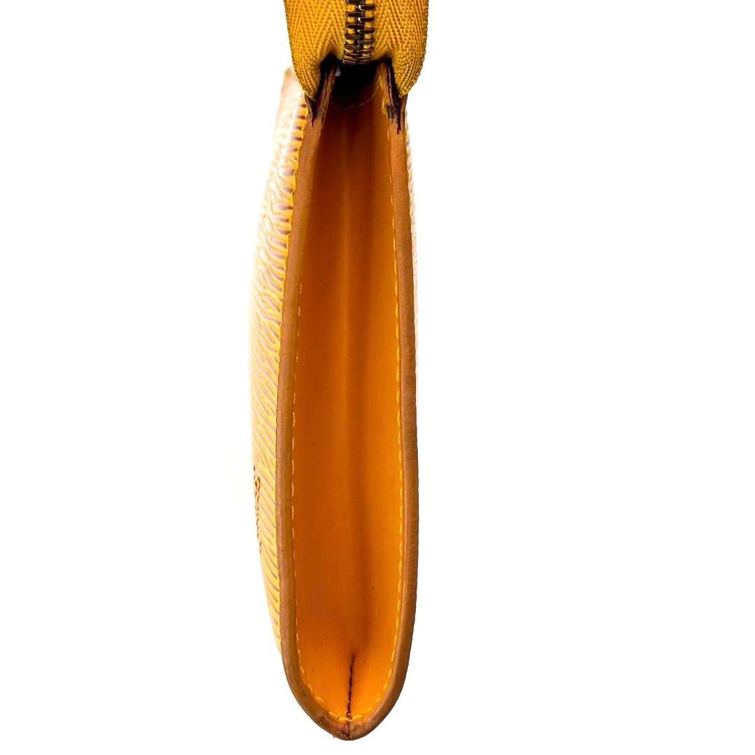 LOUIS VUITTON エピ ポシェット アクセサリーポーチ イエロー