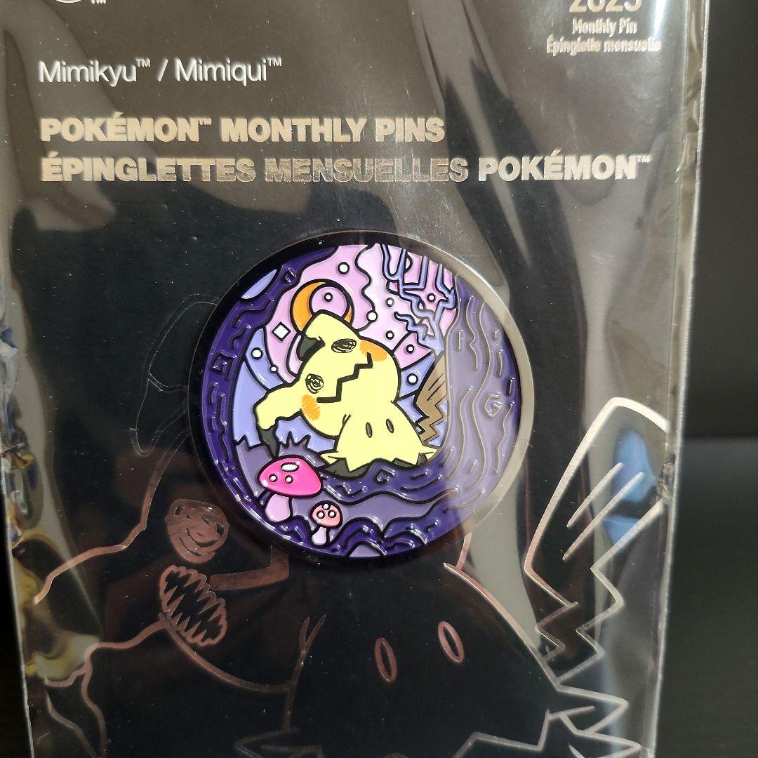 海外ポケモンセンター マンスリーピン ミミッキュ ピンズ ピンバッジ