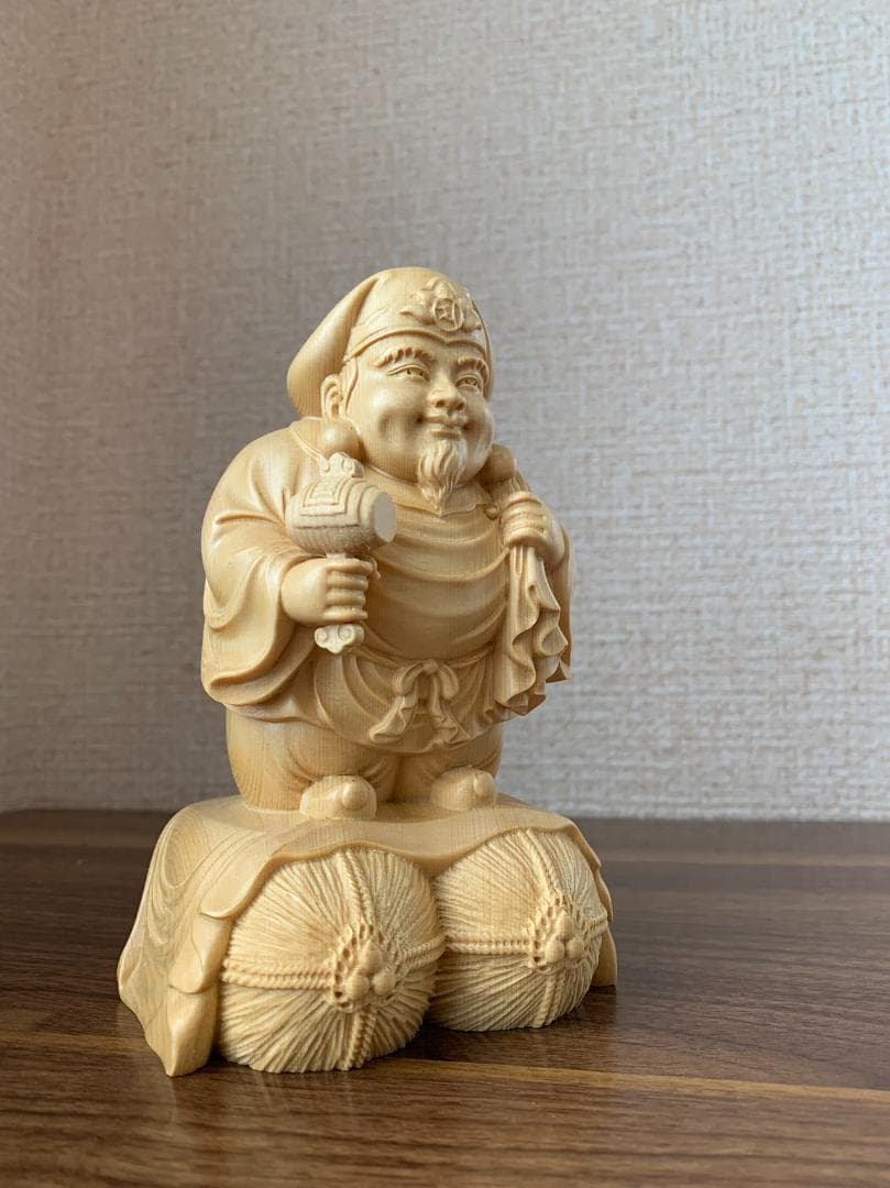 道祖神、石仏、愛情道祖神、相対道祖神、倉田辰彦作、全高20センチ