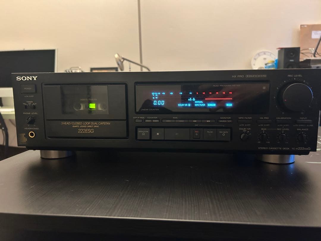 SONY 3ヘッドカセットデッキ TC-K222ESG SONY TC-K222ESG◇機能面は高級機並みのエントリー機。 | スーパー