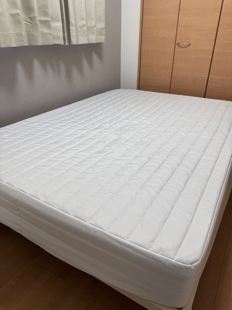 無印良品　脚付マットレス　ダブル