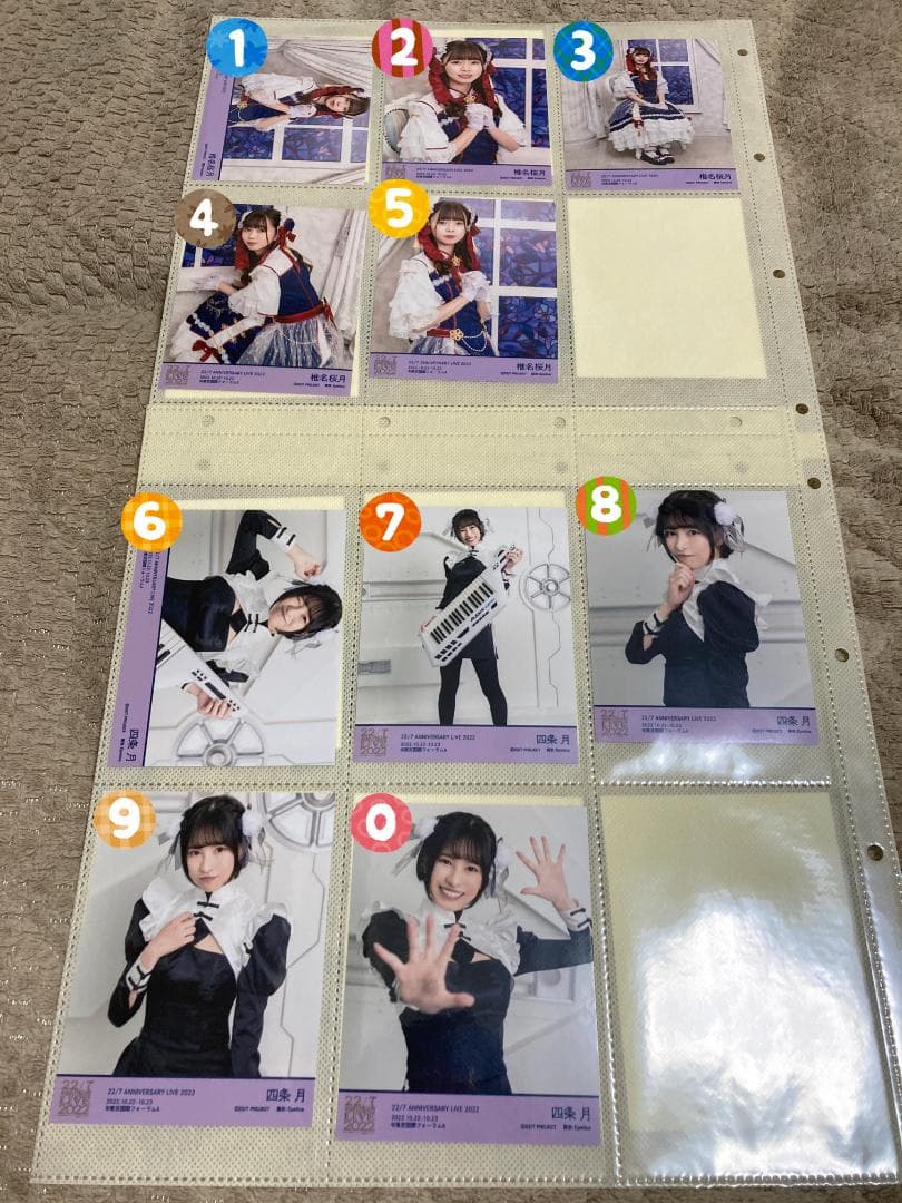 ナナニジ　anniversary live 2022 　ハロウィンブロマイド