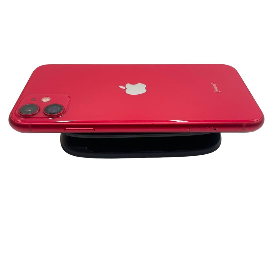 iPhone 11 128GB 赤 SIMフリー 新品バッテリー