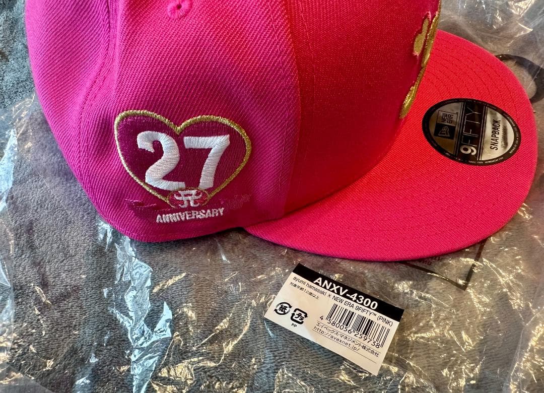 浜崎あゆみ NEW ERA 9FIFTY キャップ〈ピンク〉 27周年記念 TA - メルカリ