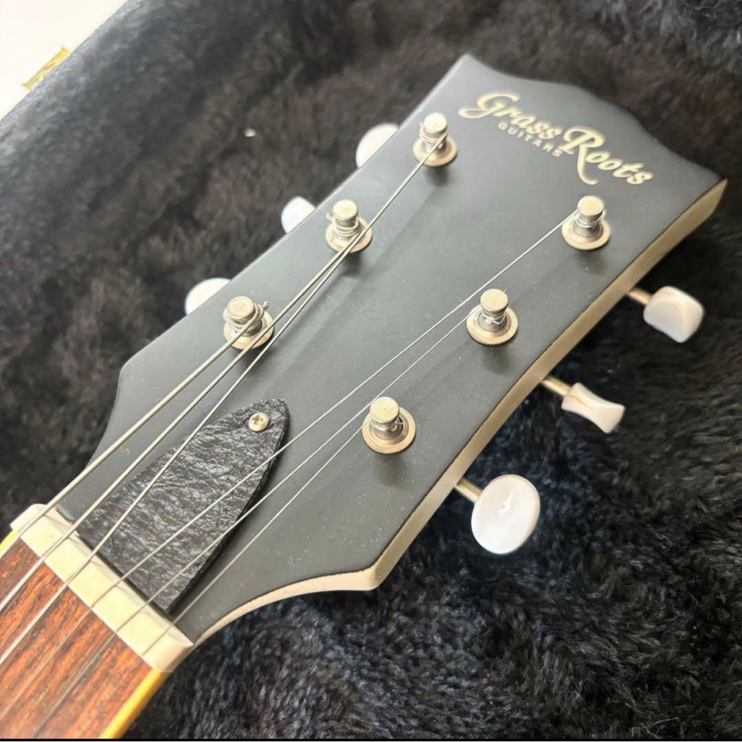 レザー製ピックガード】grassroots レスポールスペシャル P90 軽量