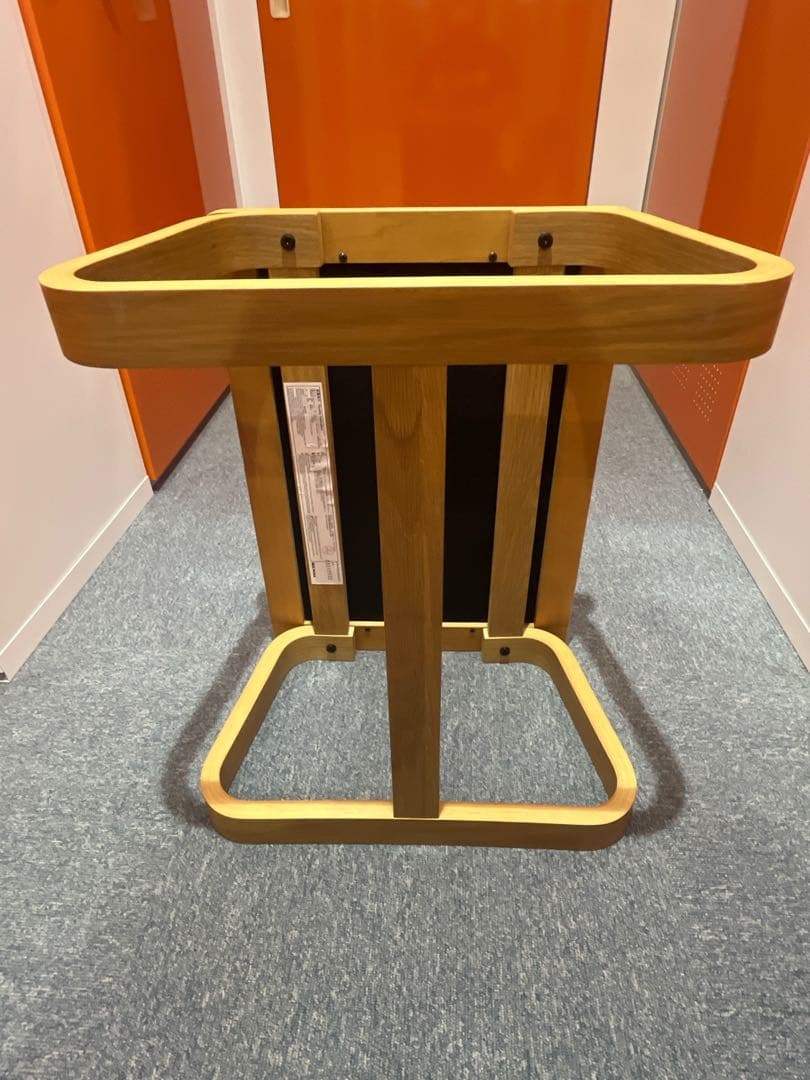 無印良品 リビングでもダイニングでもつかえるベンチ・２・オーク材　オットマン