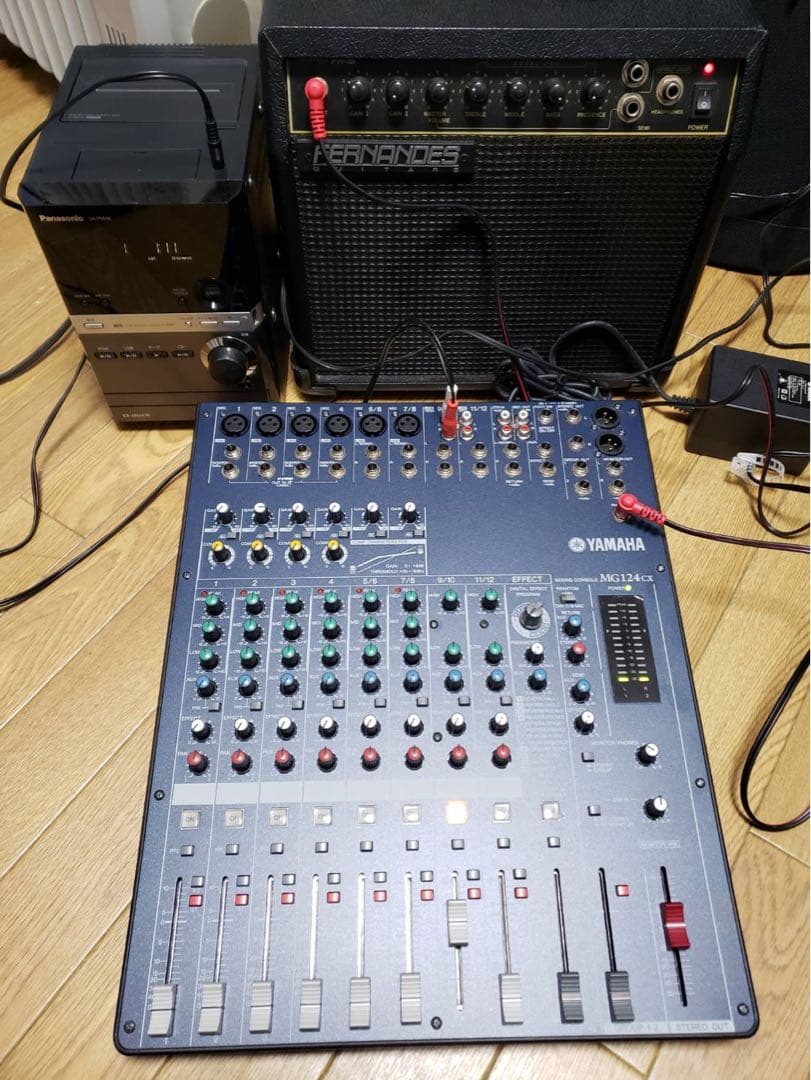 YAMAHA MG124CX アナログミキサー