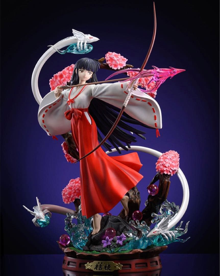 Inuyasha-犬夜叉桔梗 フィギュアガレージキットH29 cm