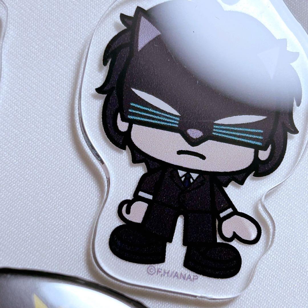 覆面系ノイズ 榊桃 モモ 2点セット ドでか缶バッジ アクリルキーホルダー