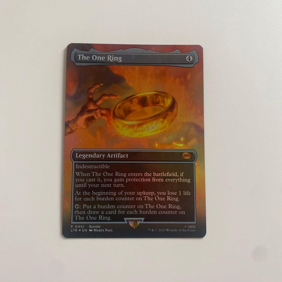 MTG □ボーダーレス□《一つの指輪/The One Ring》