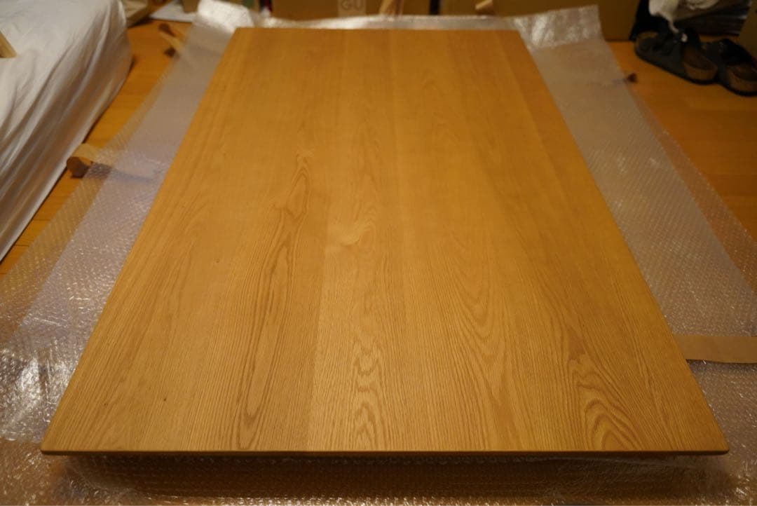 p*i様 浜本工芸 無垢オーク ダイニングテーブル 幅135奥行80高69（
