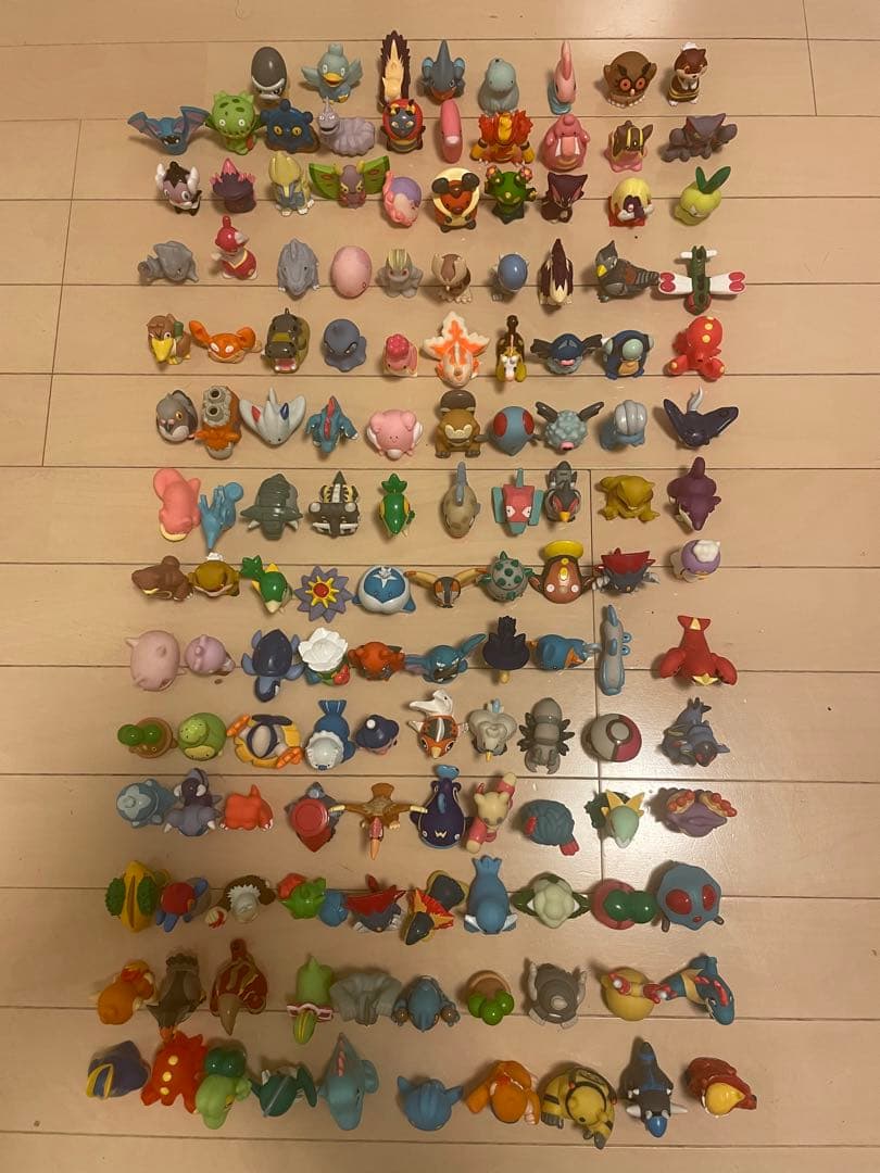 ポケモン 指人形 ソフビ キッズ 約140個 大量セット レア まとめ売り 幻