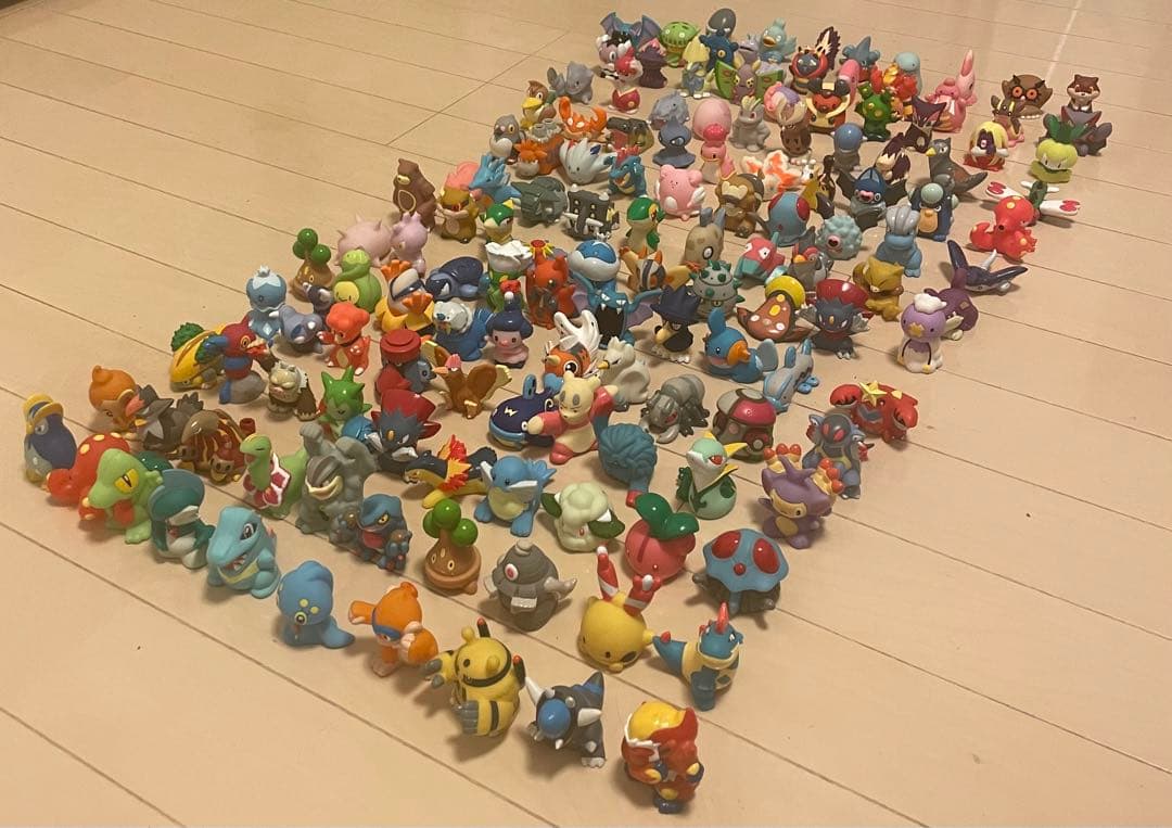 ポケモン 指人形 ソフビ キッズ 約140個 大量セット レア まとめ売り 幻