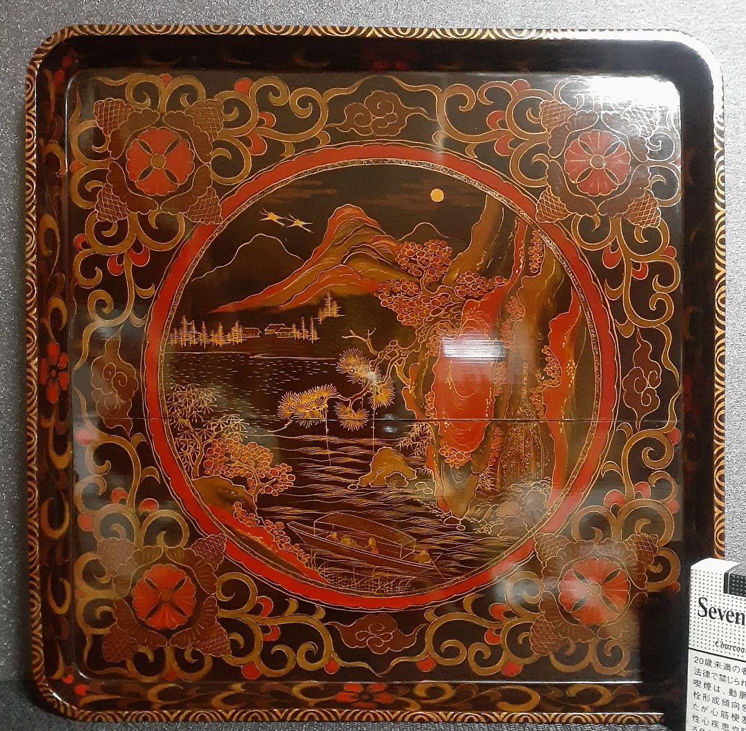 海景 油彩画 木製フレーム 大山勝治作