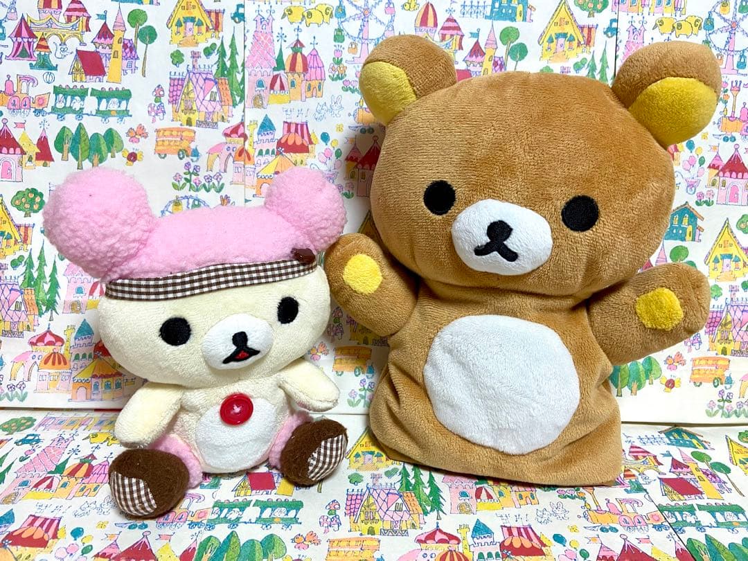 サンエックス リラックマ まとめ売り14 ハンドパペット ぬいぐるみ