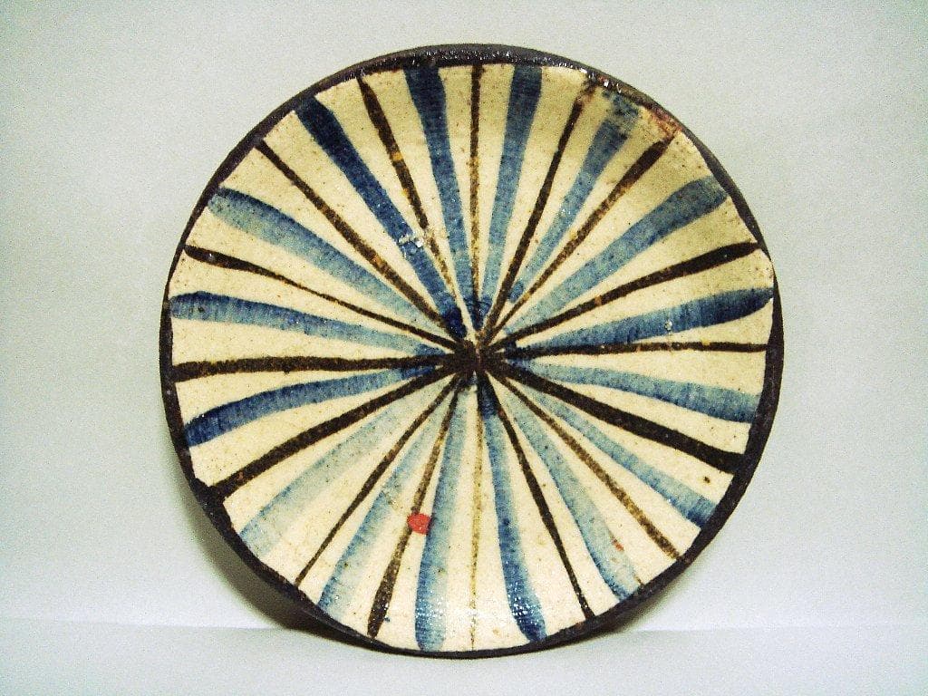 912『呉須 麦わら 豆皿 5枚』 /骨董品 古美術 茶道具 アンティーク 古