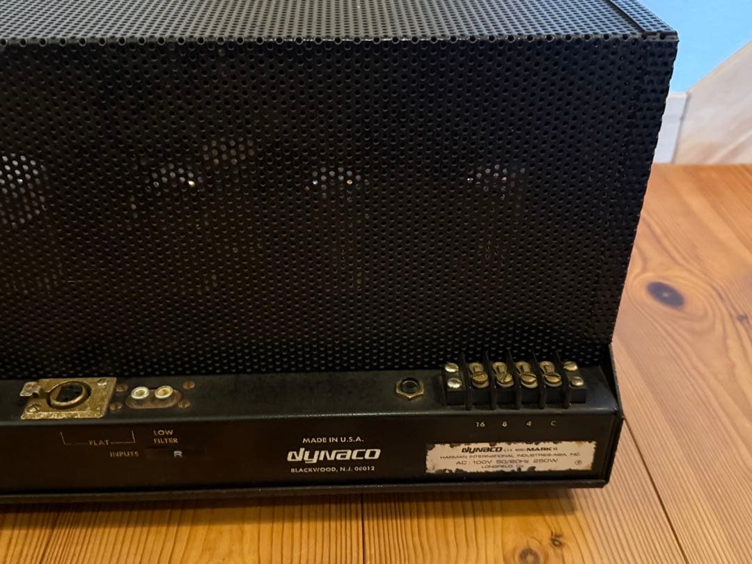 ② DYNACO Mark-VI ダイナコ 真空管 パワーアンプ ⚠️説明必読
