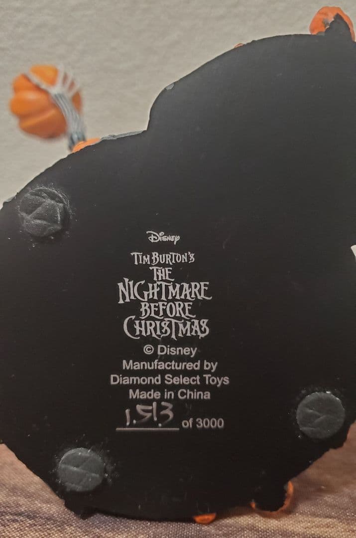 ナイトメアビフォアクリスマス　ホットトイズ　スタチュー　フィギュア