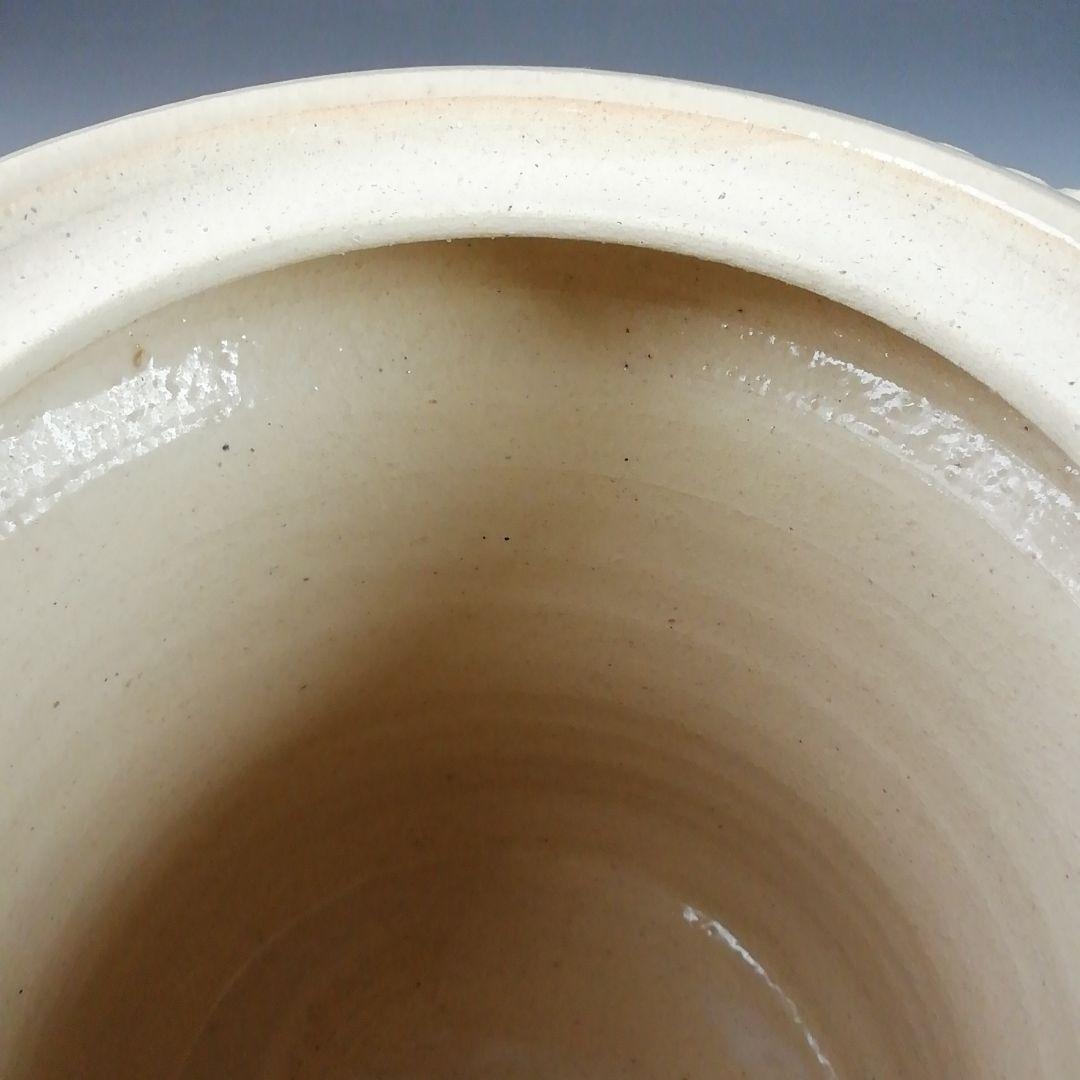 T841 水指 『兎耳水指』『西尾健斎 作』 共箱 茶道具