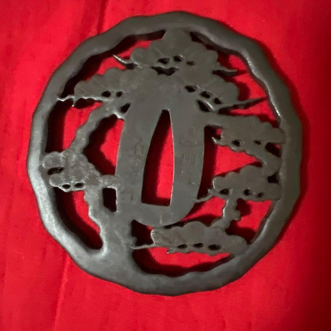 鍔 鐔 ツバ 刀装具 日本刀 刀剣 アンティーク 骨董品 美術品