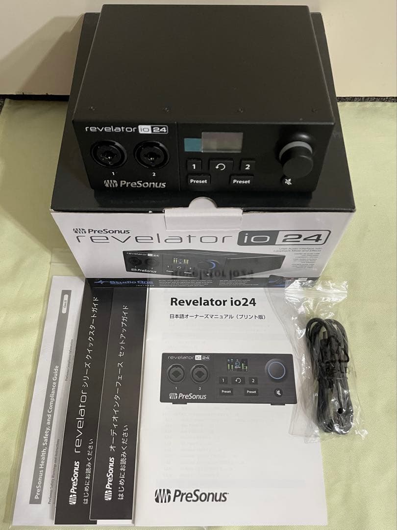 廃盤】PreSonus revelator io 24 USBオーディオ 配信