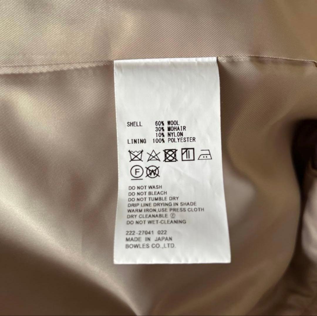 HYKE モヘアウールコート - メルカリ