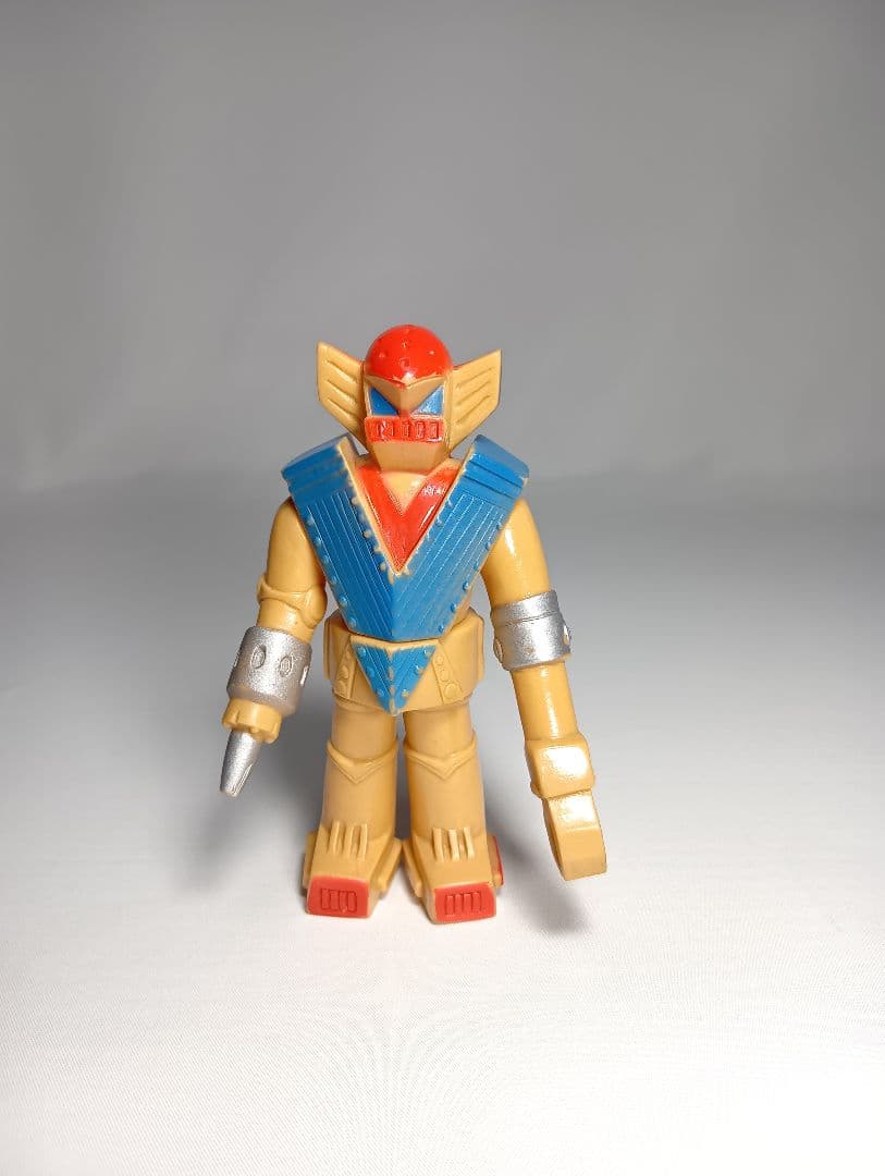 ブルマァク ハインケルSS スーパーロボット マッハバロン ソフビ 当時物