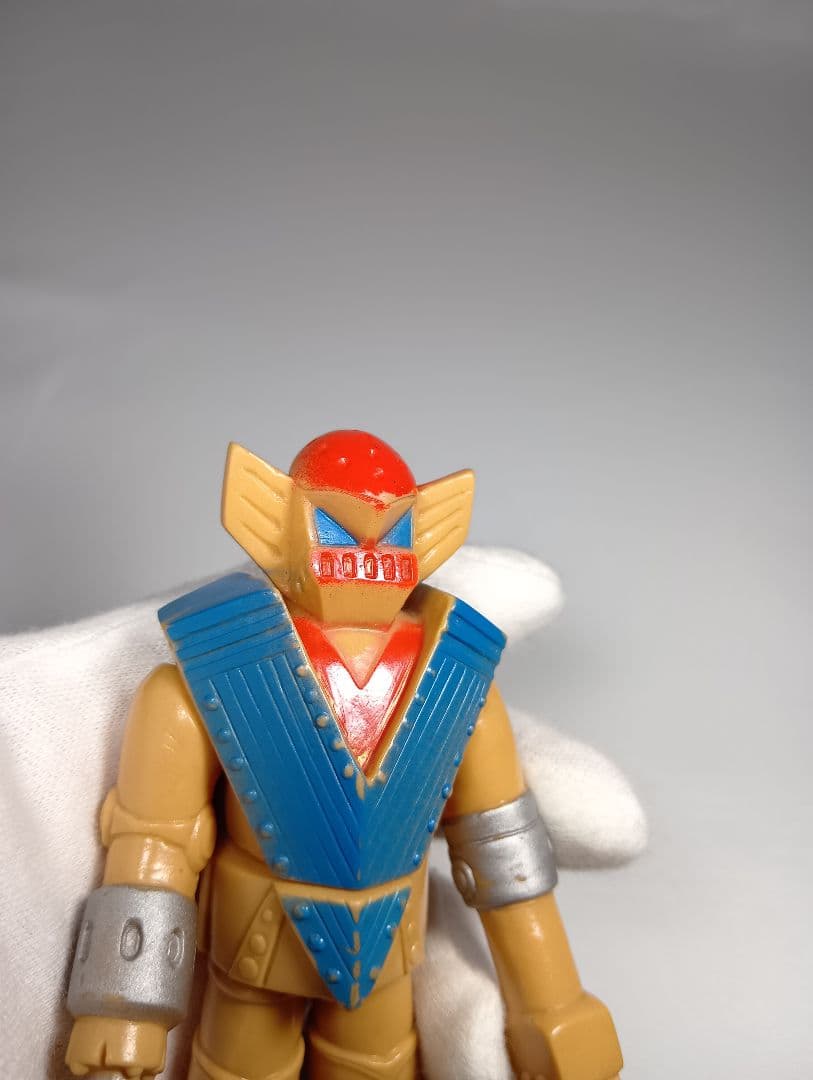 ブルマァク ハインケルSS スーパーロボット マッハバロン ソフビ 当時物