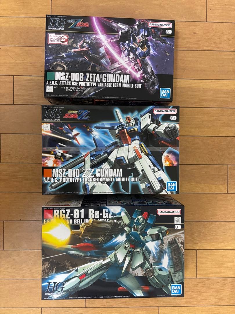 新品未開封 HG ヅダ キュベレイMk-II ハイザック マラサイ ガルマザク