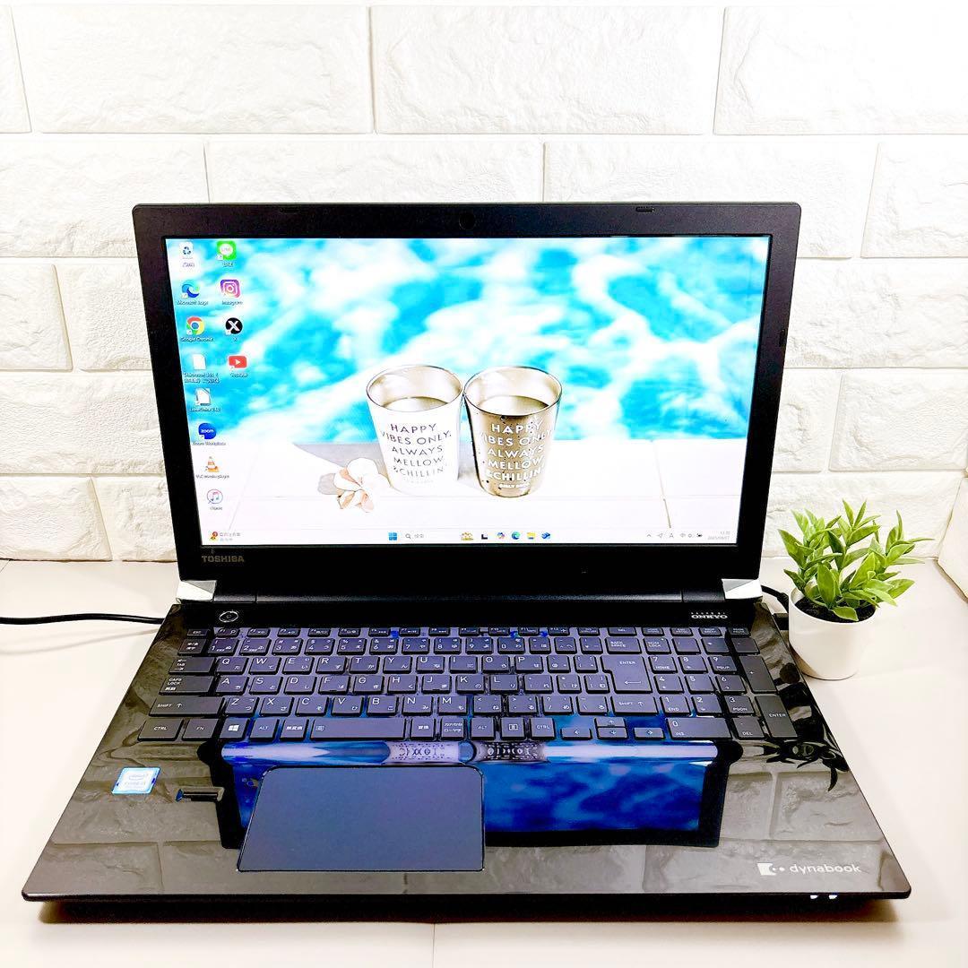 SSDで快適動作✨メモリ8GB カメラ フルHD 第7世代 ノートパソコン