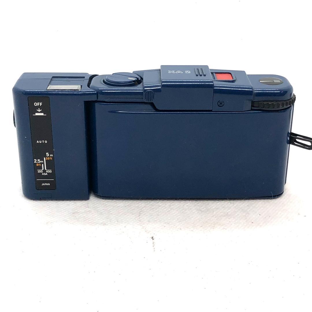 C6545】OLYMPUS XA2 + A11【ブルー】 フイルムカメラ
