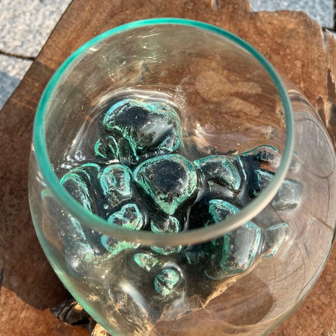 流木ガラスオブジェ大G 花瓶 金魚鉢 ガーデニング フラワーポット 水槽