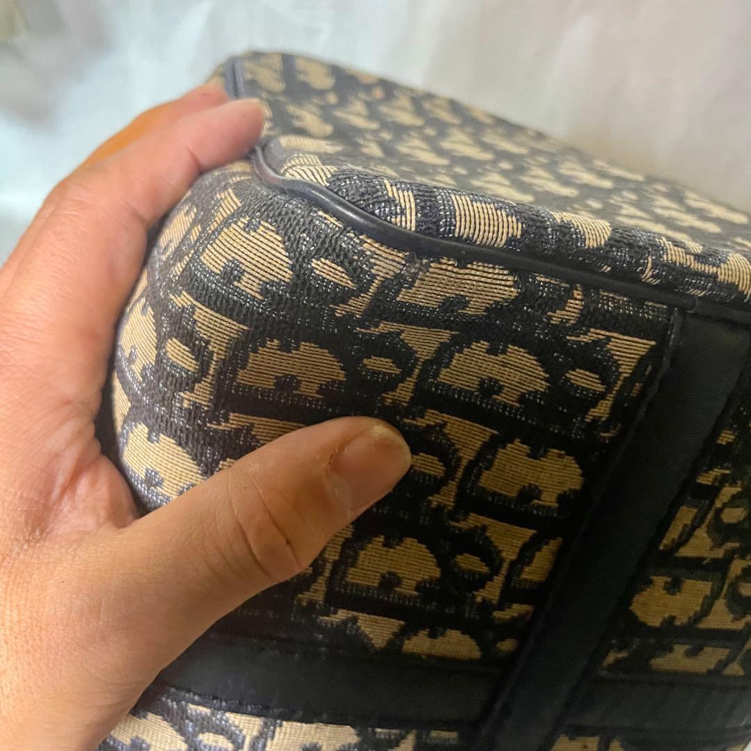 美品Christian Diorトロッター ミニボストンバッグ