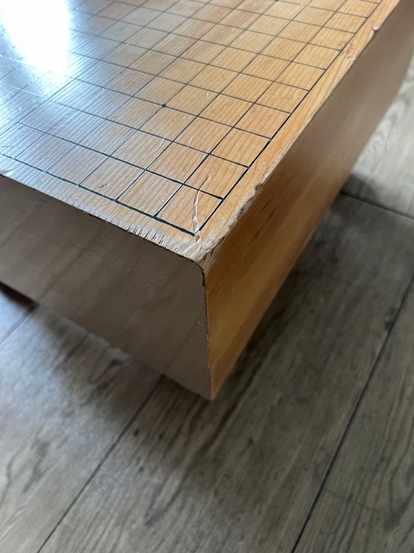 木製囲碁セット 黒白石付き