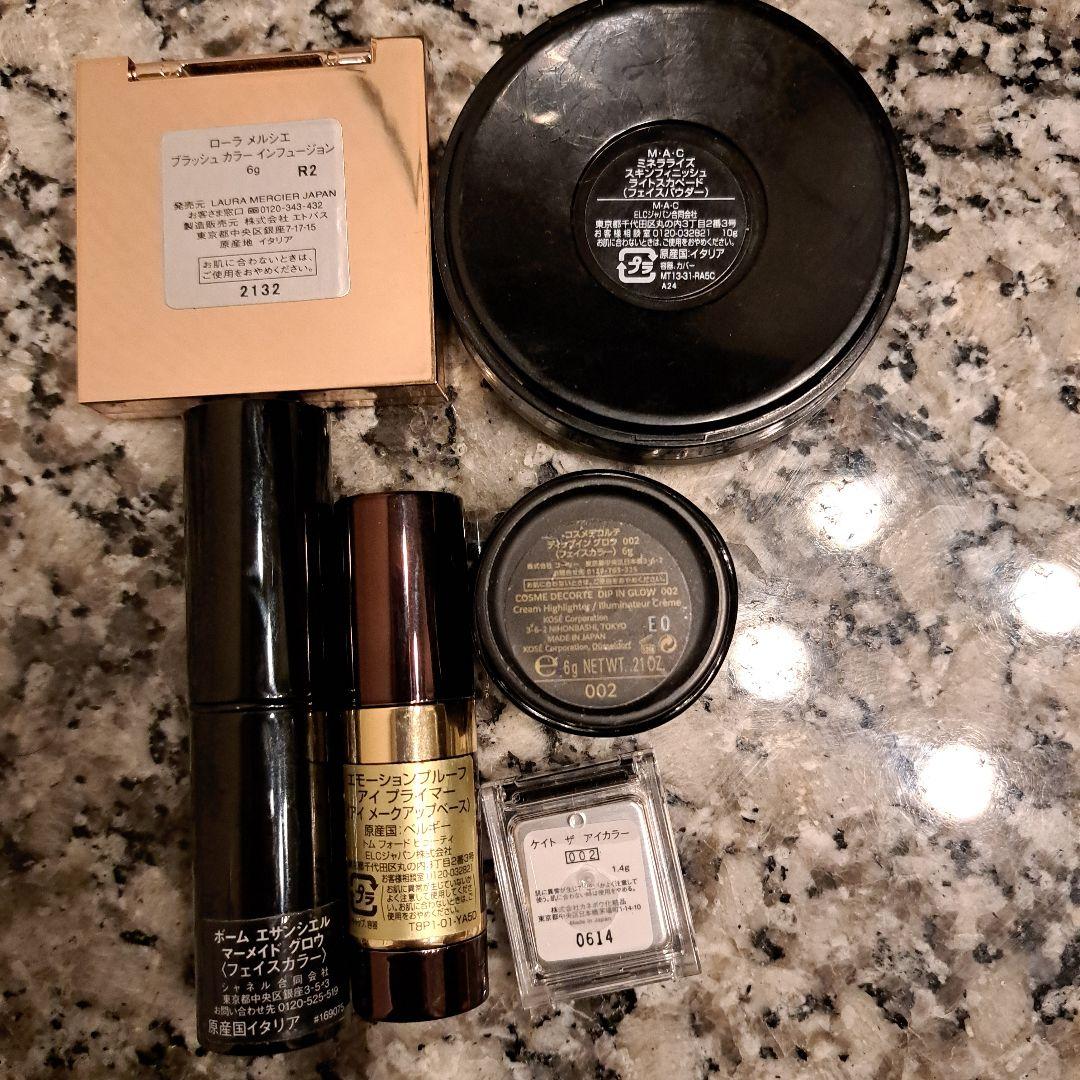 値下げ中　CHANEL　ハイライター等　6種セット