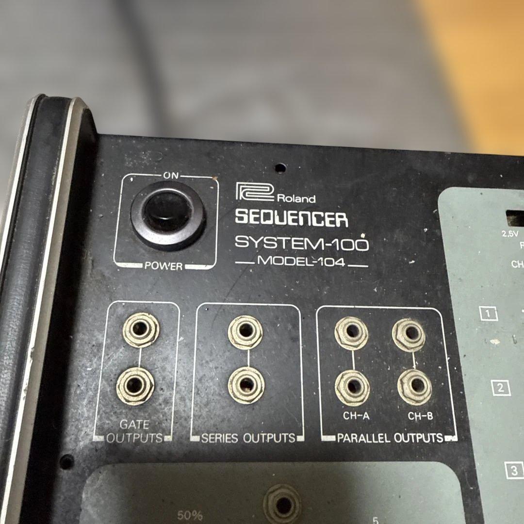 Roland System-100 Model 104 シーケンサー