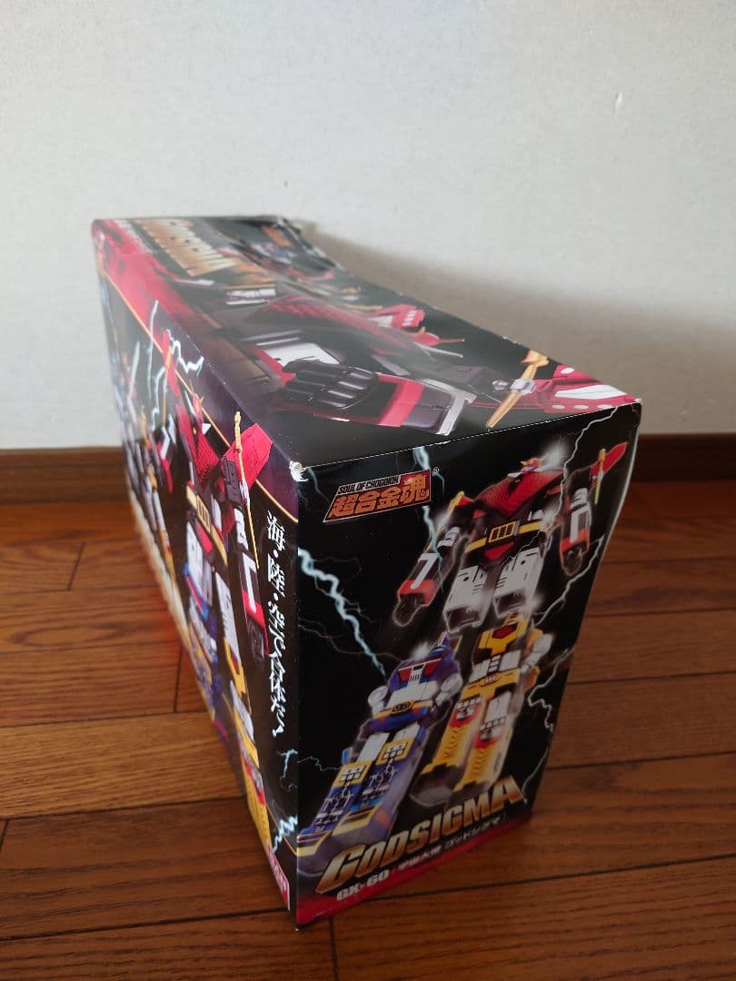 ☆超合金魂 GX-60 ゴッドシグマ 箱潰れ