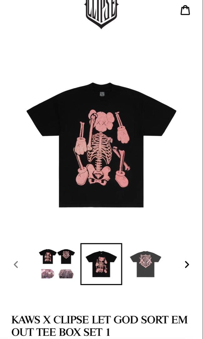 ミュージシャン KAWS X CLIPSE