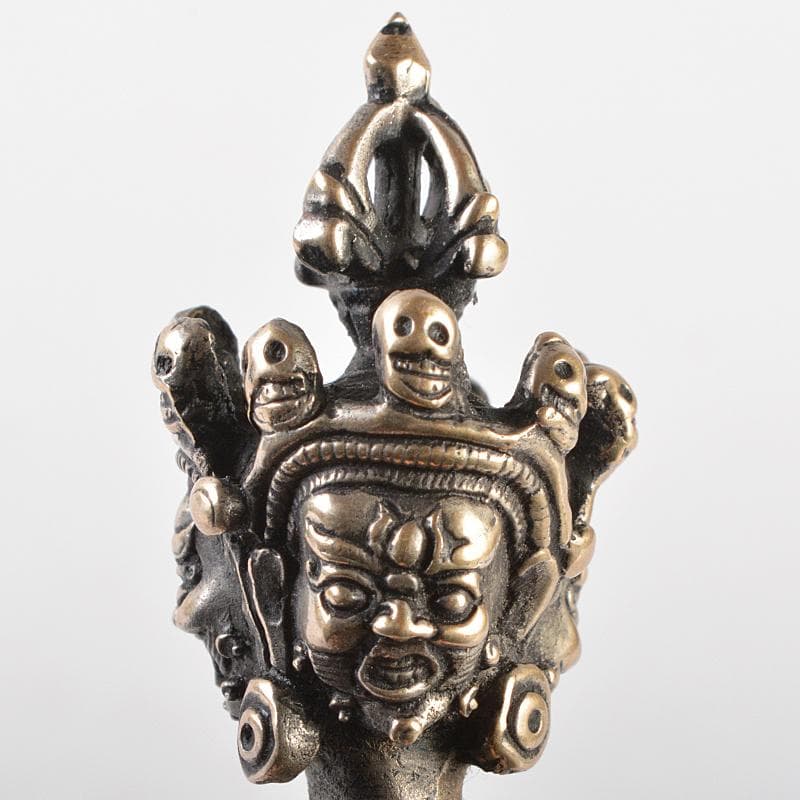 チベット 密教法具 古銅 独鈷杵 プルパ V R5838 - メルカリ