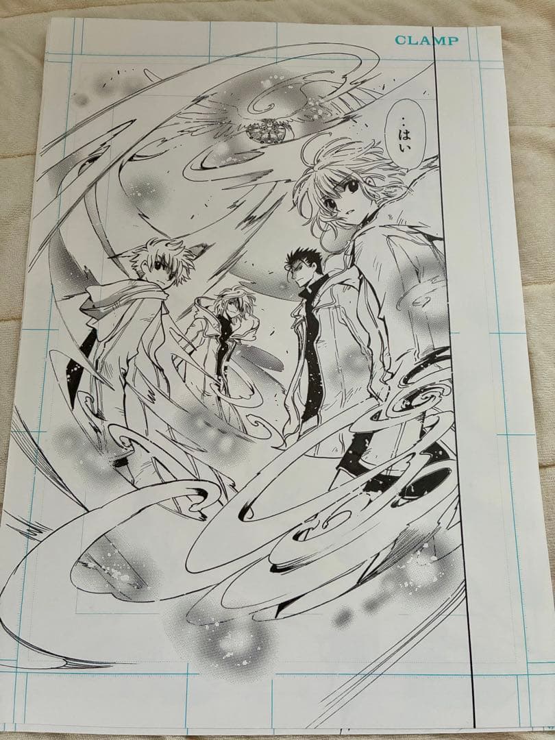 CLAMP FESTIVAL 2012 イベント限定特典 複製原画5枚セット