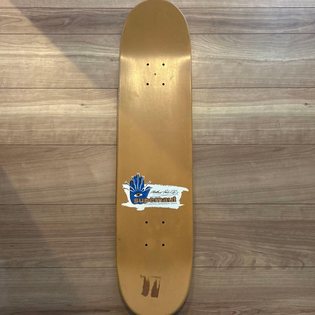 supernaut サイン入りスケートボードデッキ