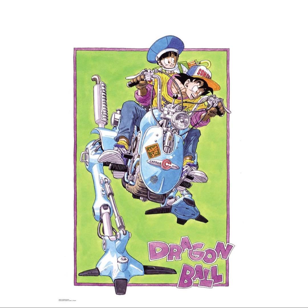 ゲンキマツリ ドラゴンボール 40周年 原作イラストグッズ B1ポスター 3
