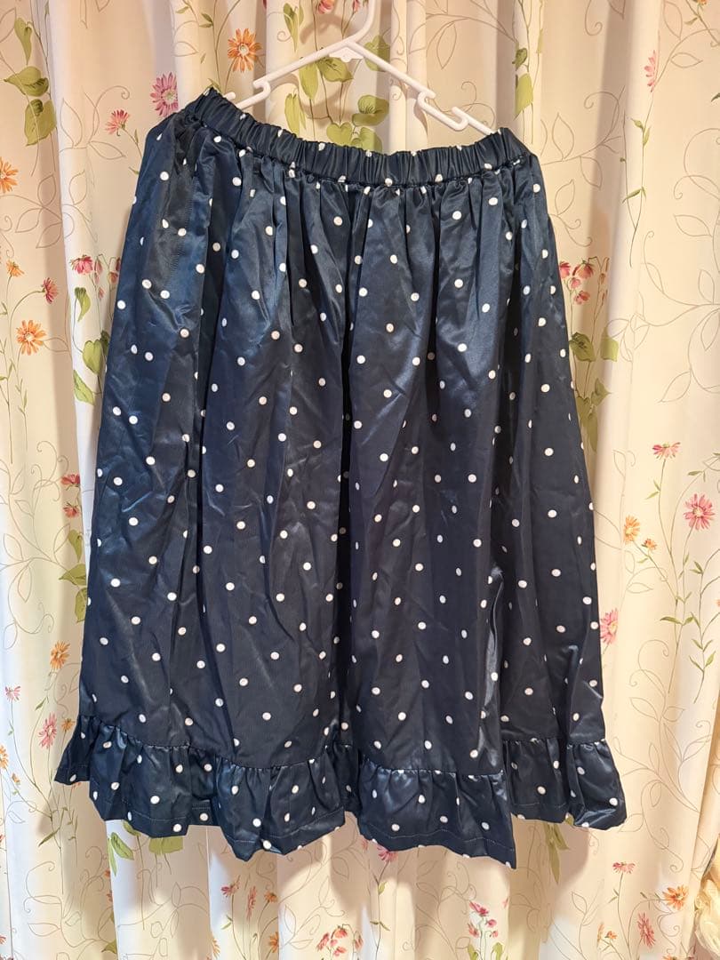 コムデギャルソンガール　シルクサテン　スカート